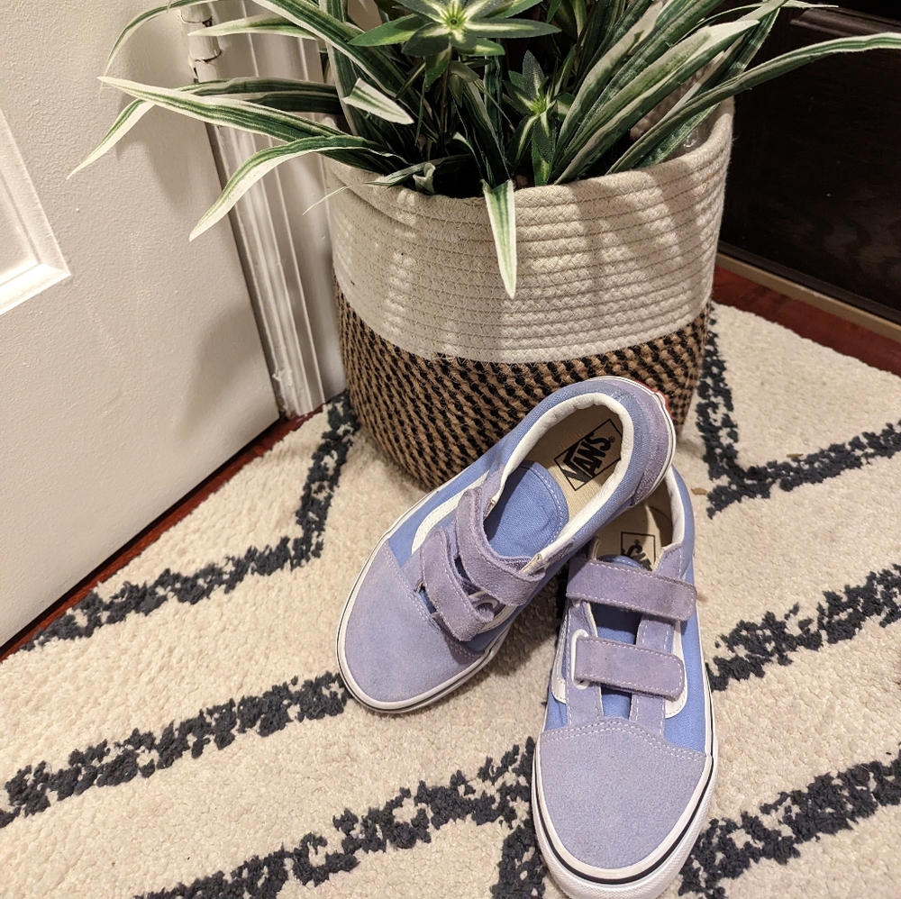 Girls shoes. New without tags for a girl or boy who likes purple.